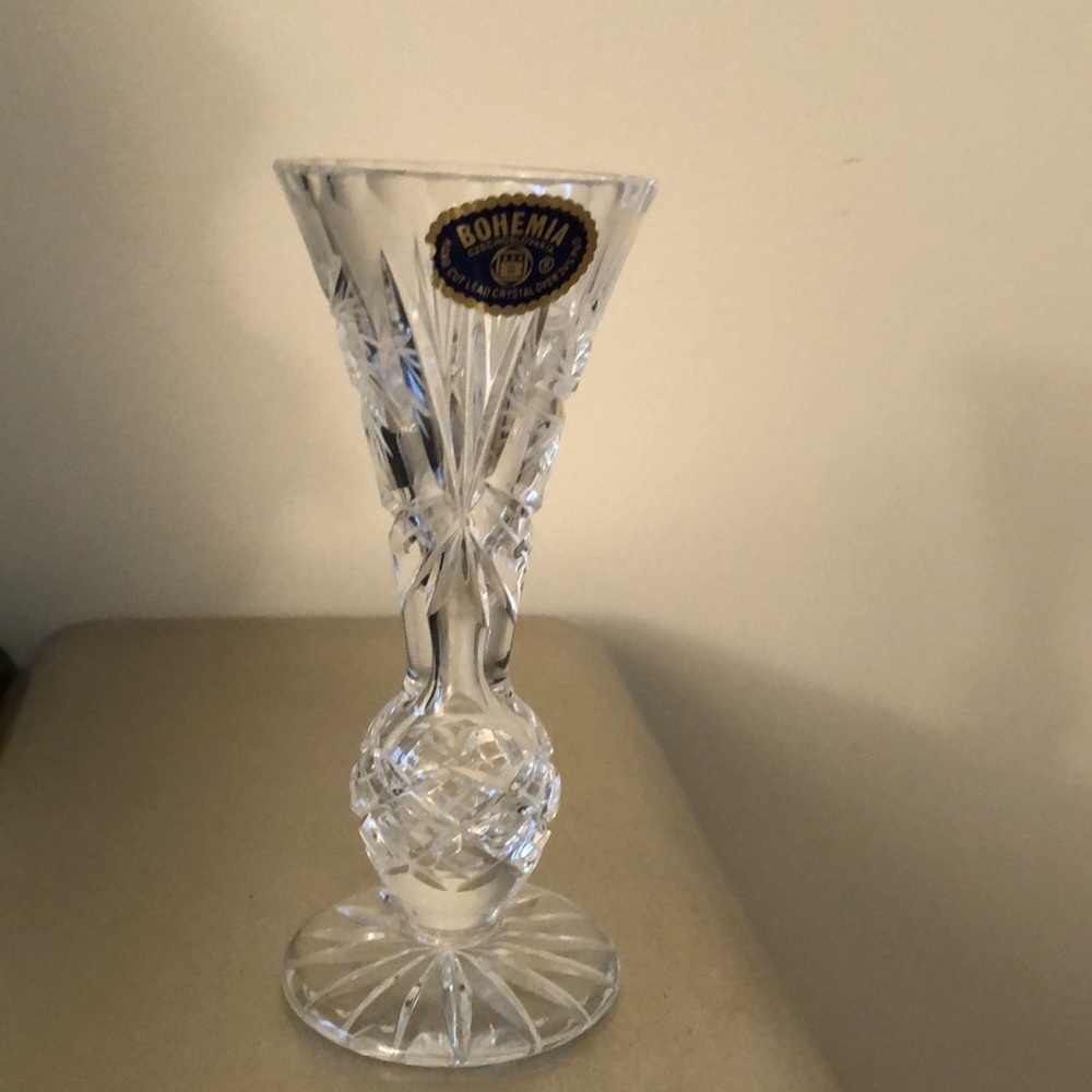 Bohemian glass made in Czechoslovakia